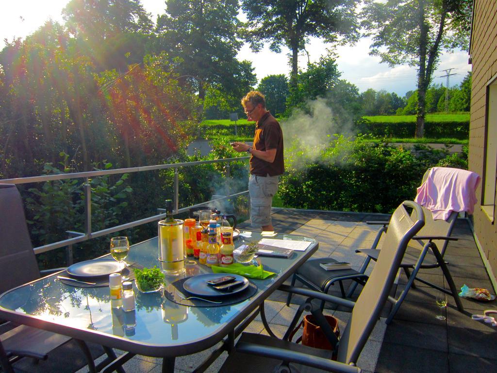 Het Groene Huis Monschau Bagian luar foto