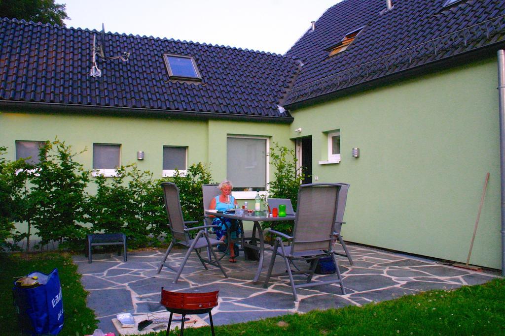 Het Groene Huis Monschau Bagian luar foto