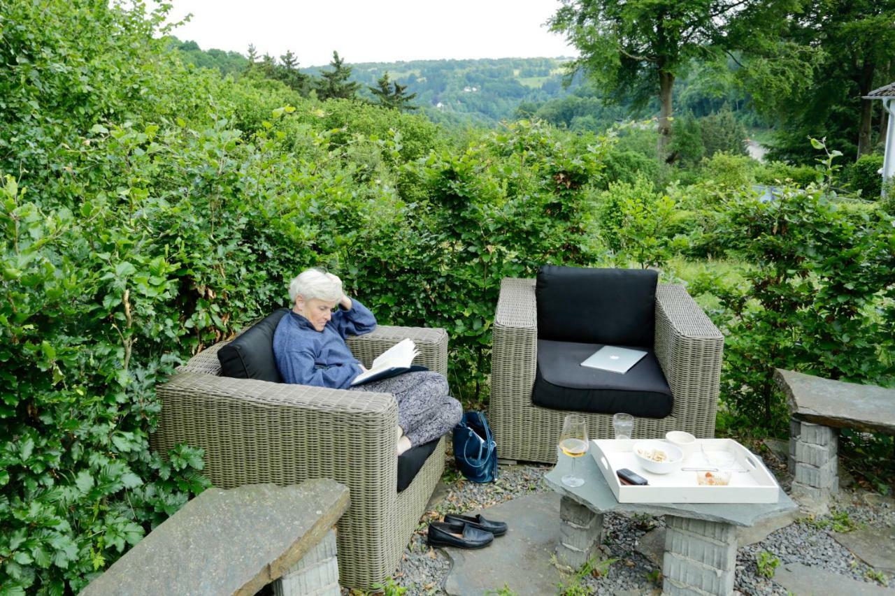 Het Groene Huis Monschau Bagian luar foto