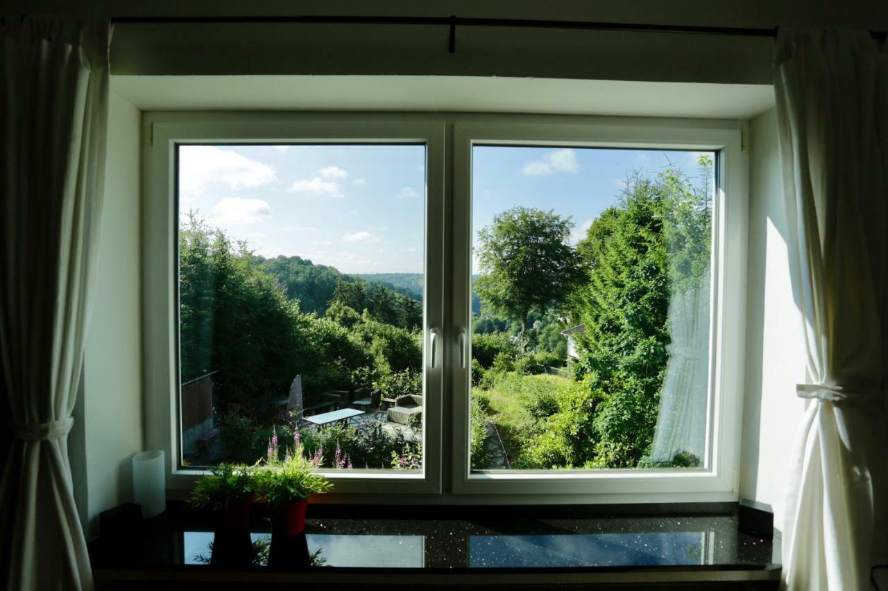 Het Groene Huis Monschau Bagian luar foto