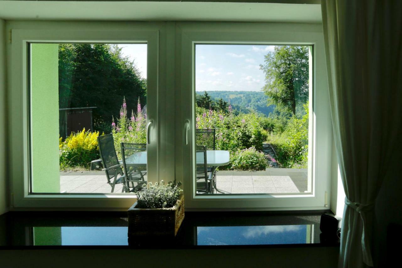 Het Groene Huis Monschau Bagian luar foto