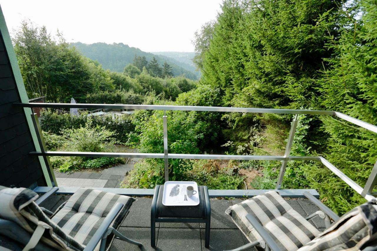 Het Groene Huis Monschau Bagian luar foto